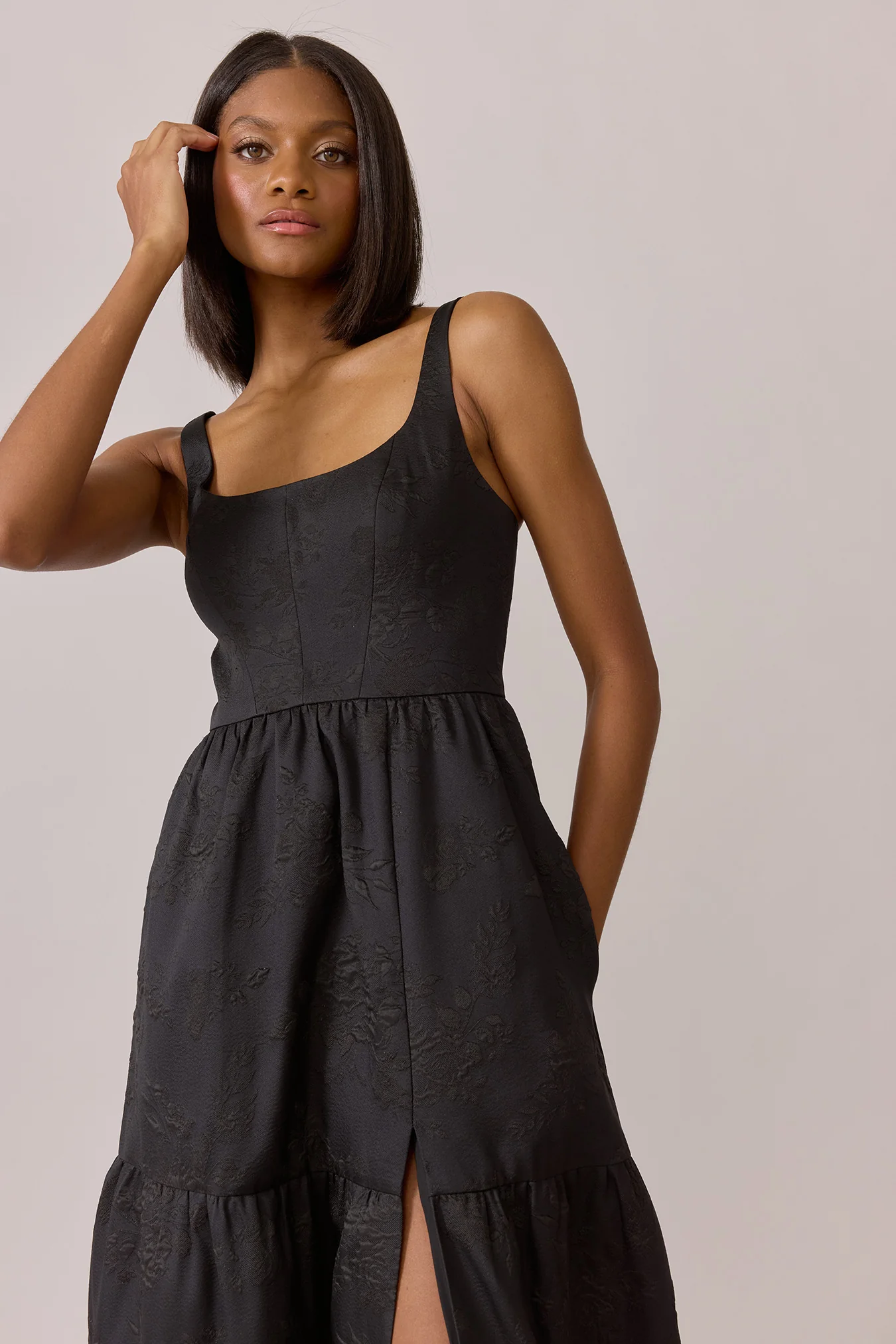 Winslet Jacquard Dress | Made To Order - Image 21