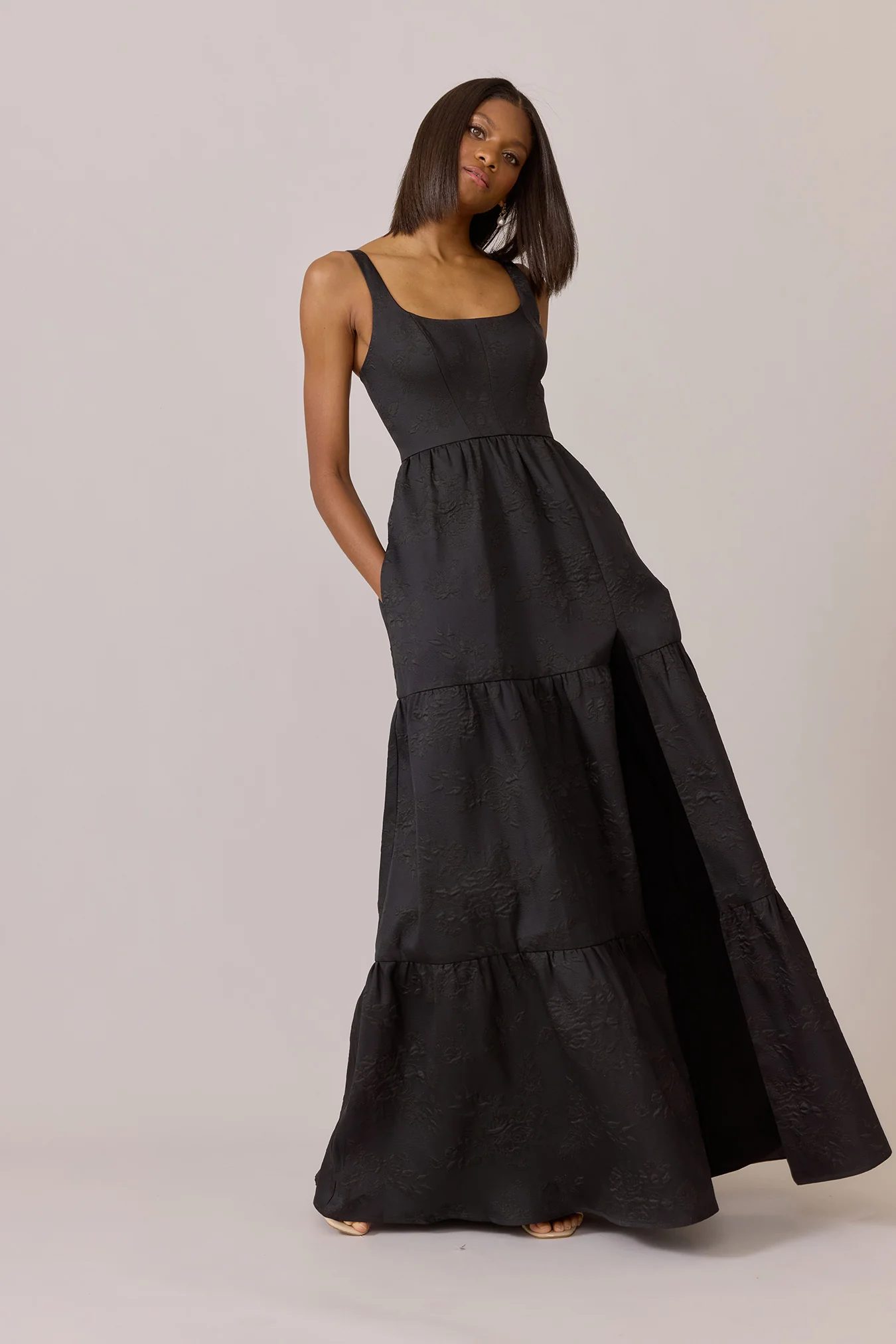 Winslet Jacquard Dress | Made To Order - Image 22