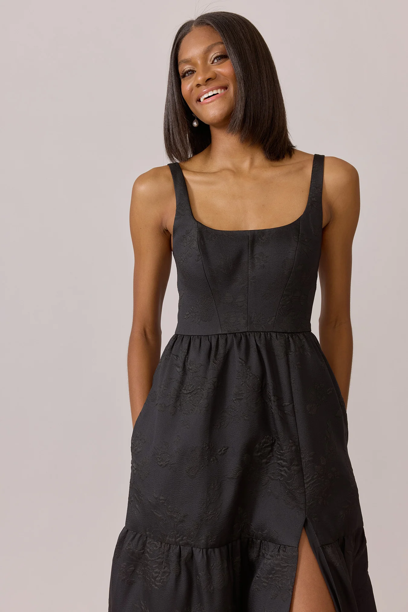 Winslet Jacquard Dress | Made To Order - Image 25