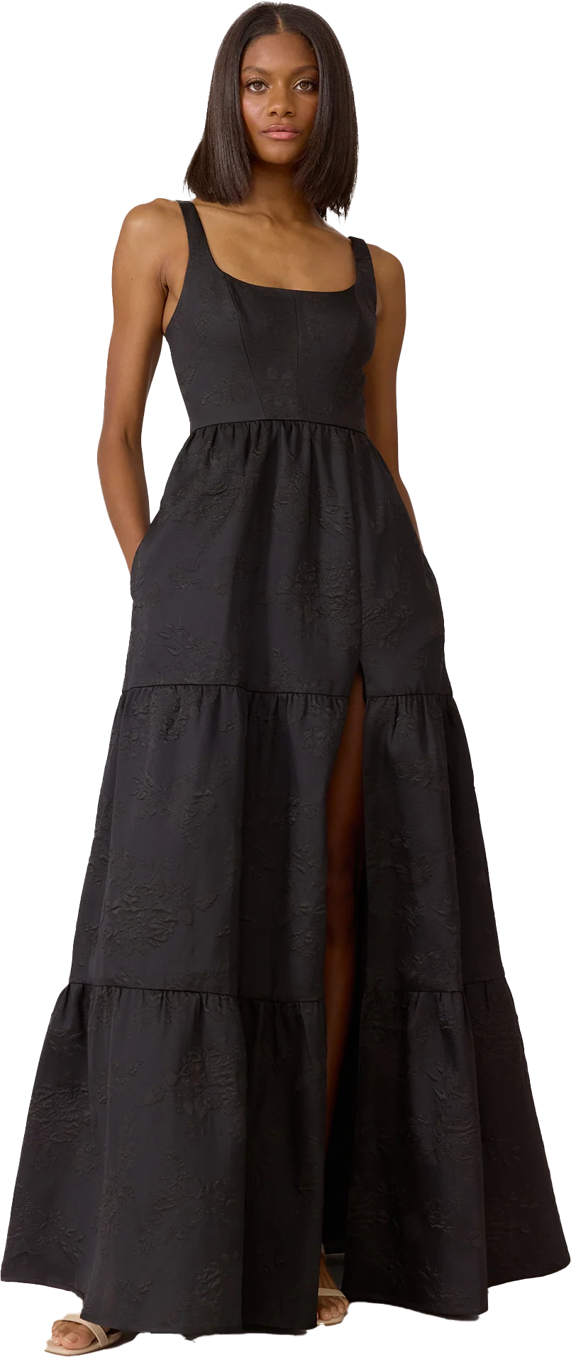 Winslet Jacquard Dress | Made To Order - Image 27