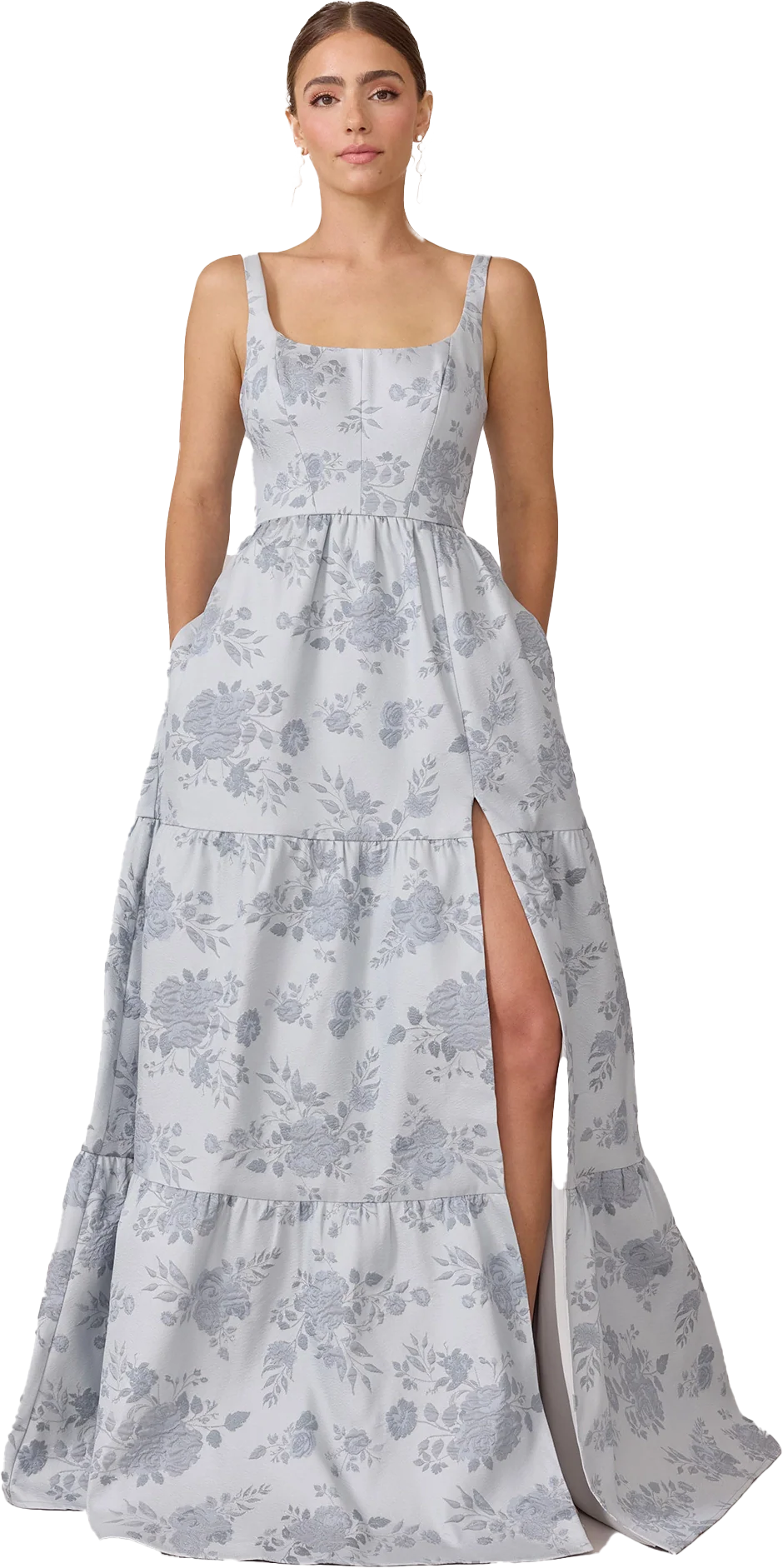 Winslet Jacquard Dress | Made To Order - Image 30