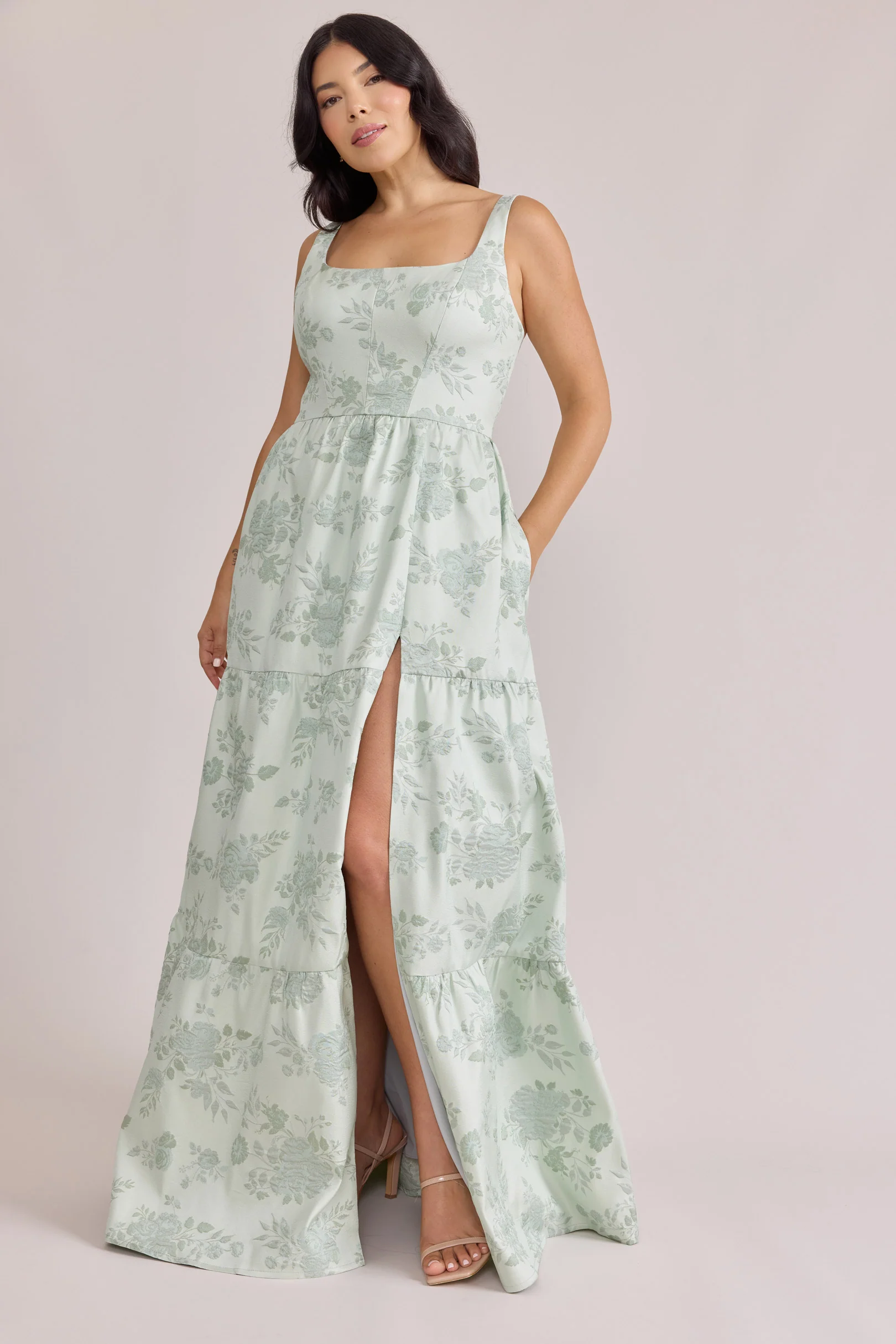 Winslet Jacquard Dress | Made To Order - Image 34