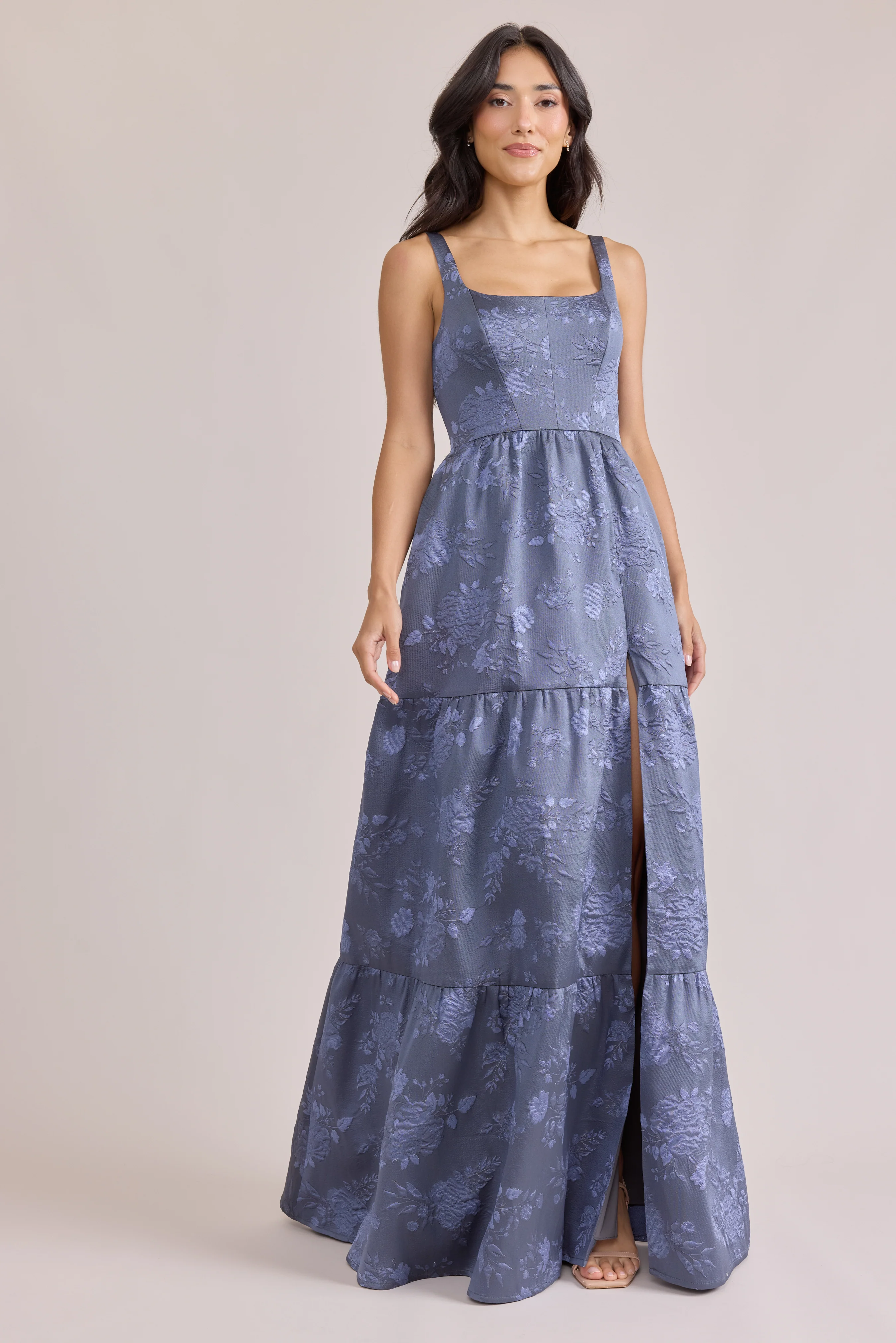 Winslet Jacquard Dress | Made To Order - Image 36