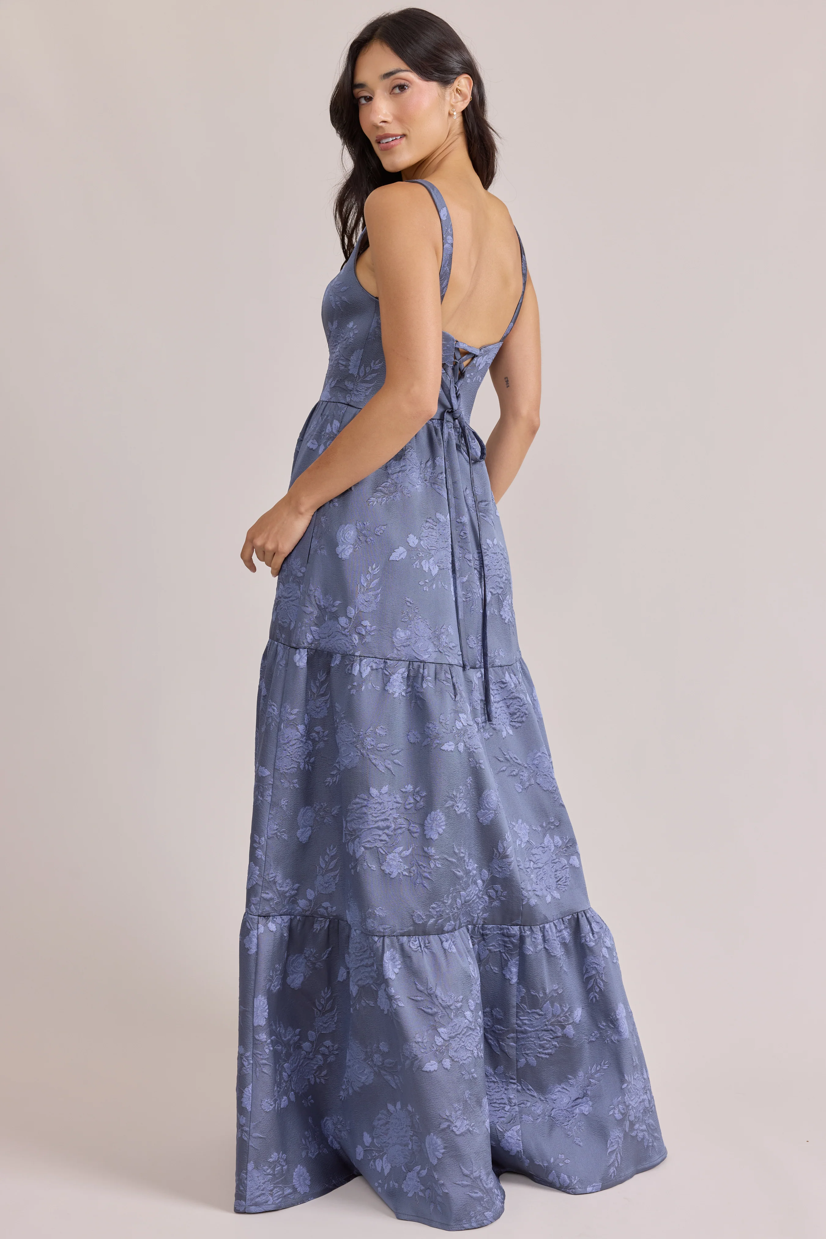 Winslet Jacquard Dress | Made To Order - Image 38