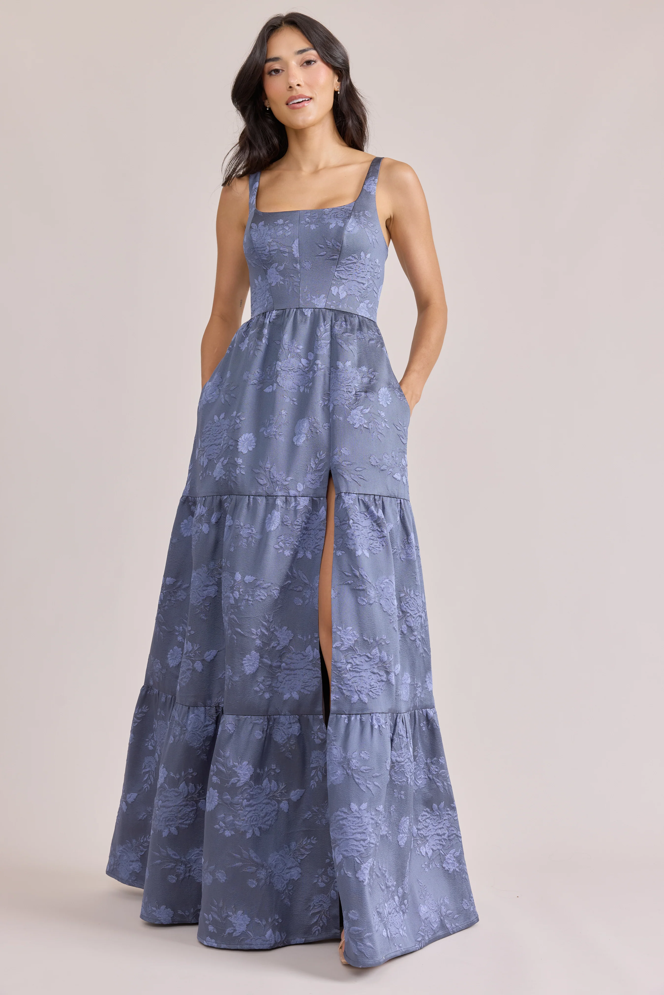 Winslet Jacquard Dress | Made To Order - Image 39