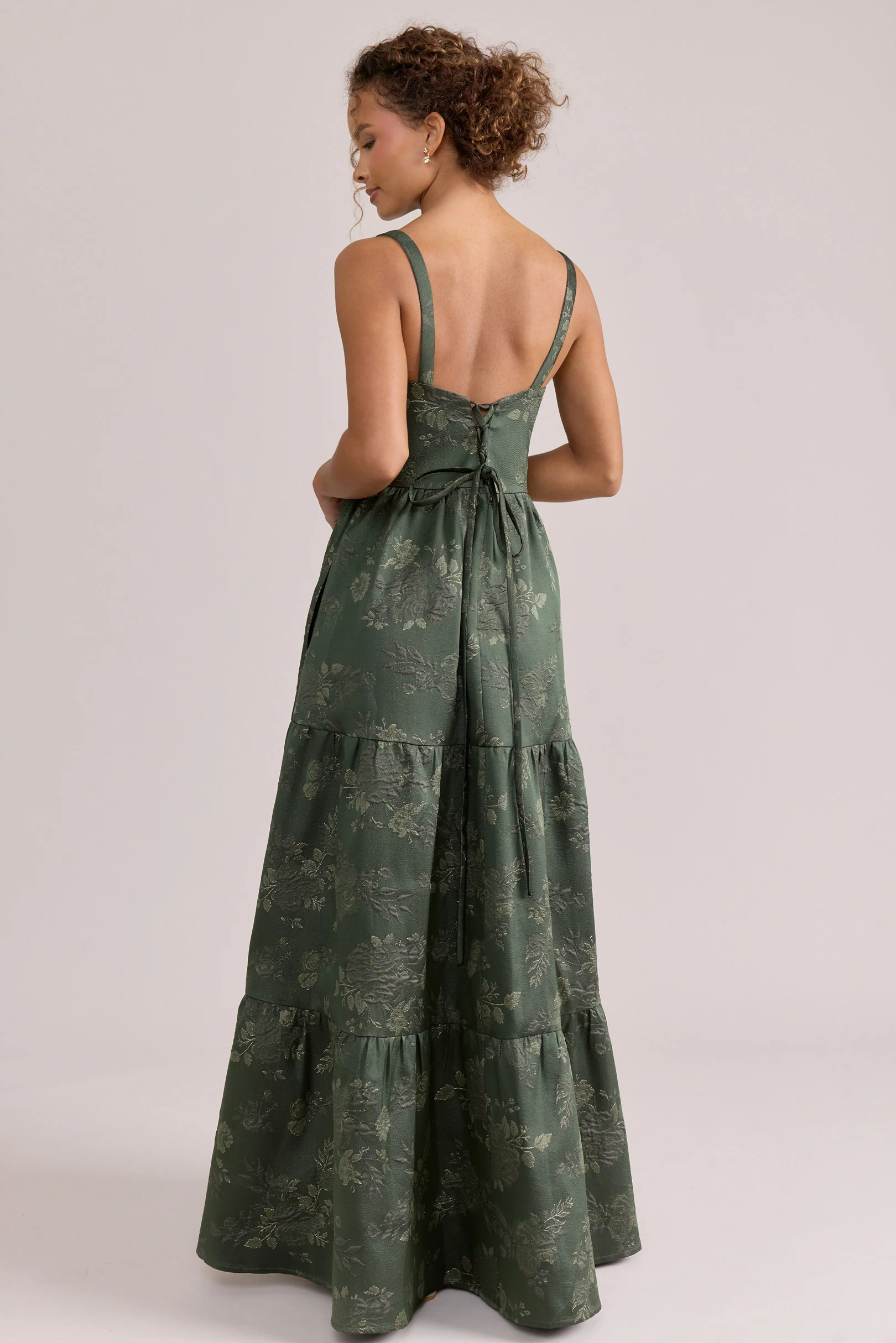 Winslet Jacquard Dress | Made To Order - Image 42