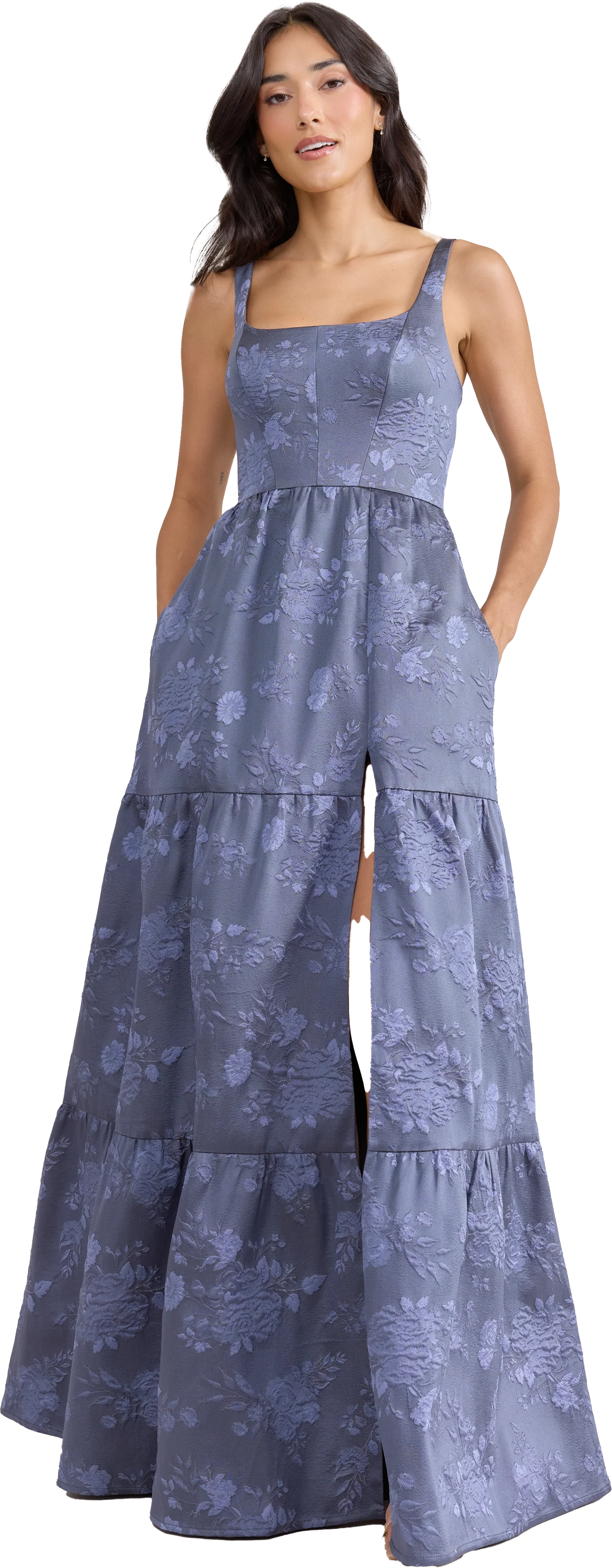 Winslet Jacquard Dress | Made To Order - Image 48