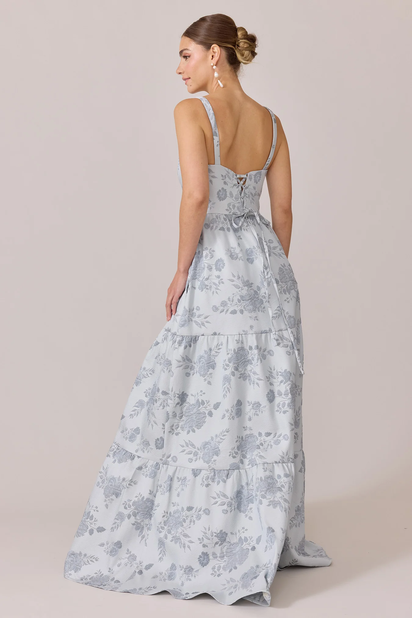 Winslet Jacquard Dress | Made To Order - Image 5
