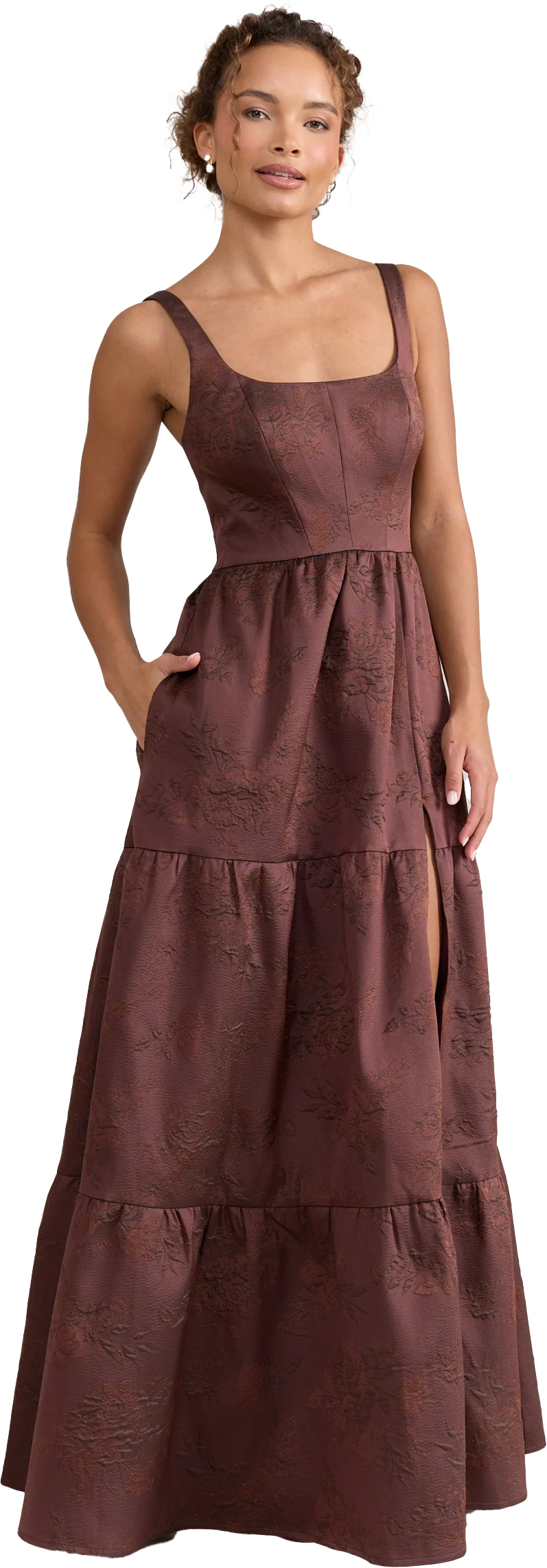 Winslet Jacquard Dress | Made To Order - Image 50