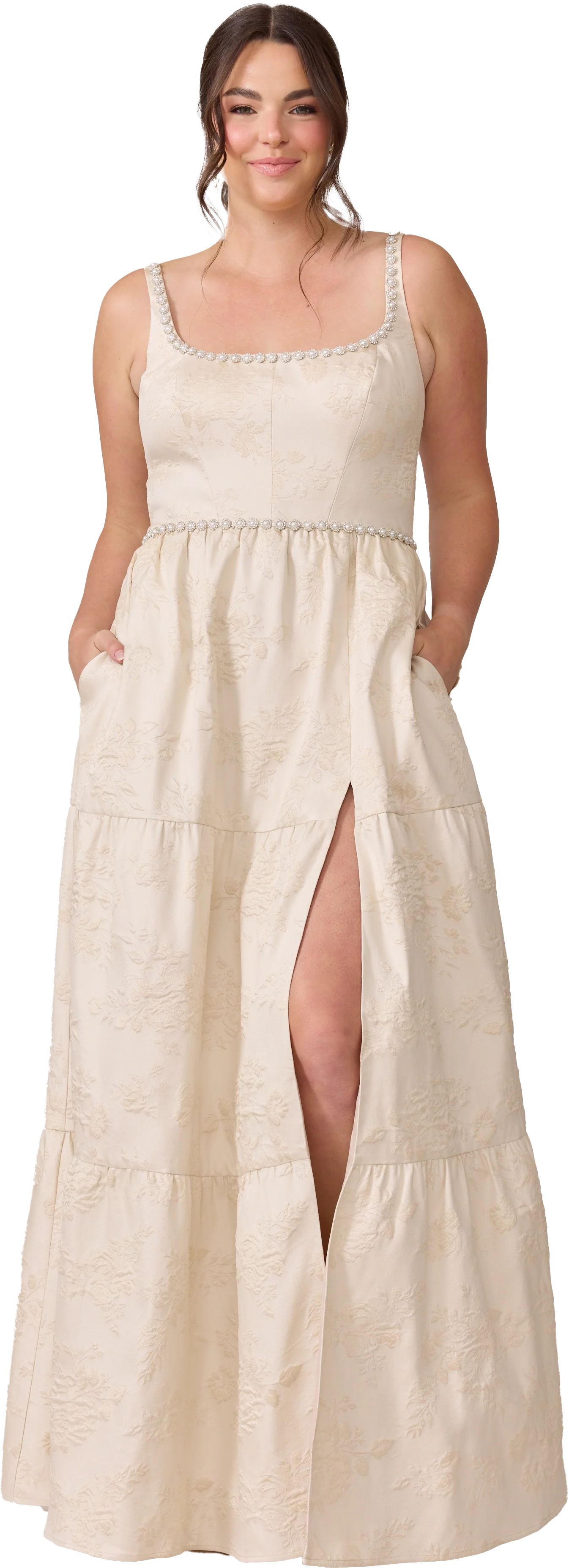 Winslet Luxe Jacquard Dress | Made To Order - Image 28
