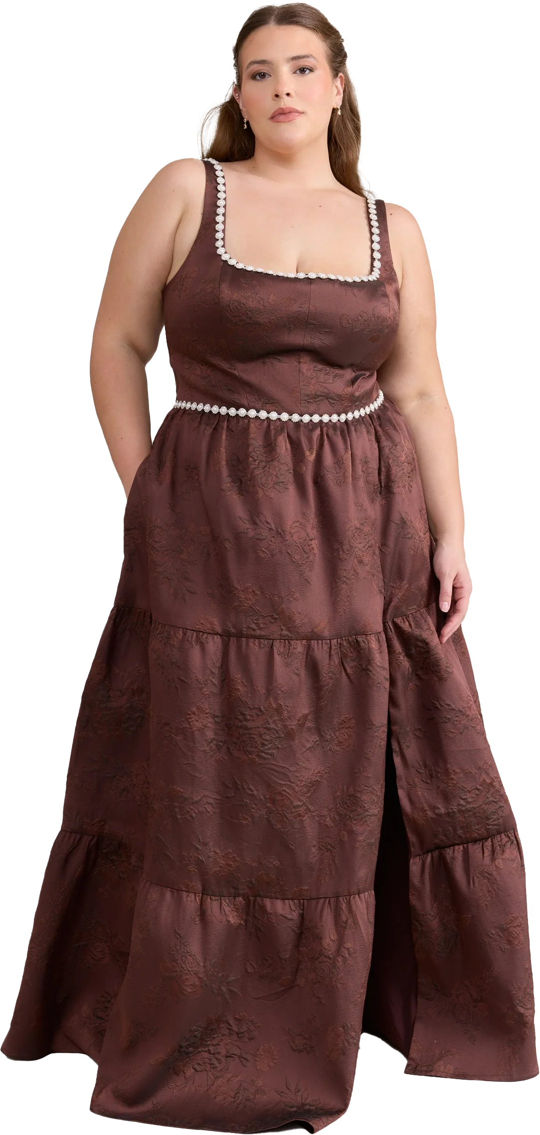 Winslet Luxe Jacquard Dress | Made To Order - Image 42