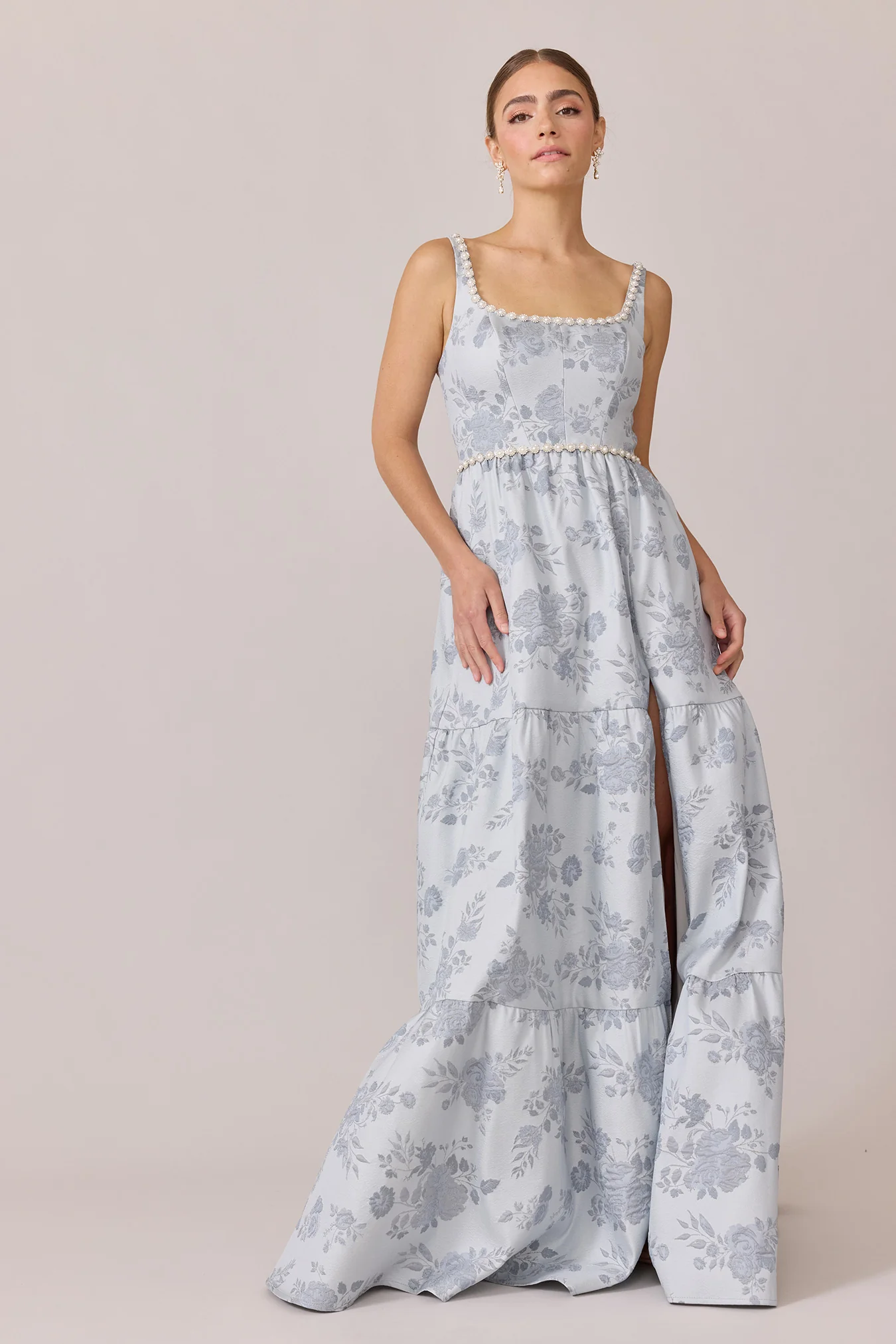 Winslet Luxe Jacquard Dress | Made To Order - Image 9