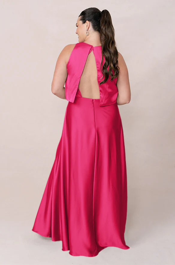 Wren Satin Dress | Made To Order - Image 100