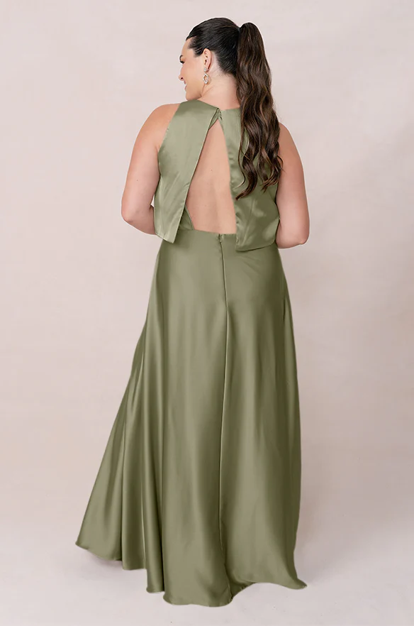 Wren Satin Dress | Made To Order - Image 116
