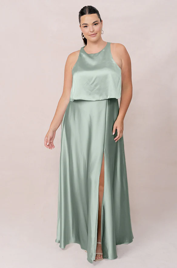 Wren Satin Dress | Made To Order - Image 133
