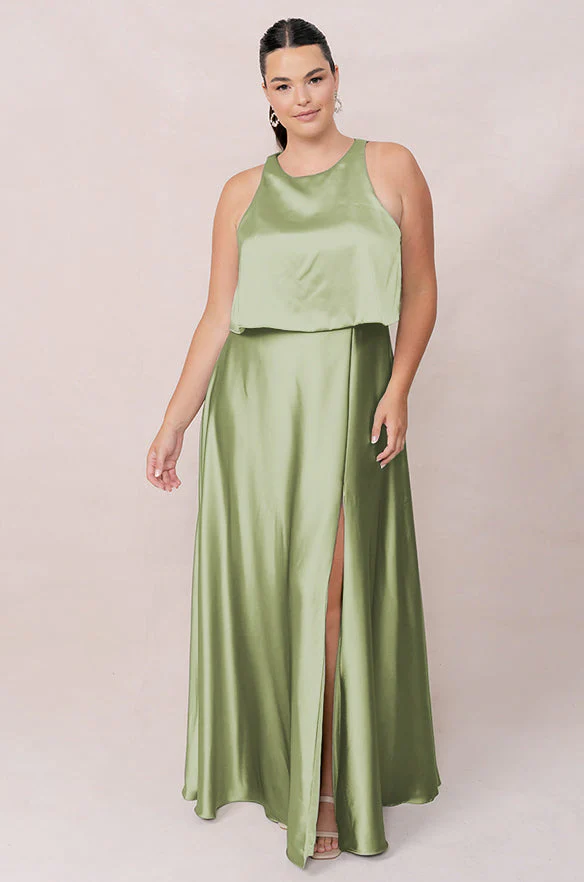 Wren Satin Dress | Made To Order - Image 153