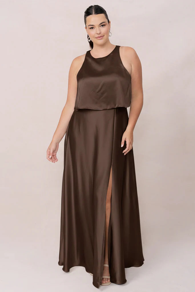 Wren Satin Dress | Made To Order - Image 159