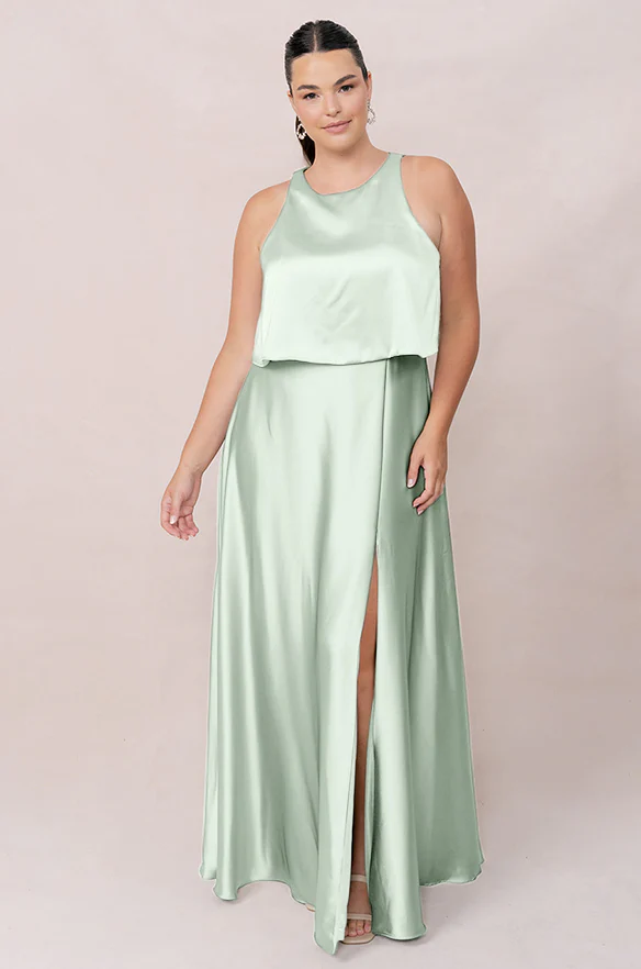 Wren Satin Dress | Made To Order - Image 9