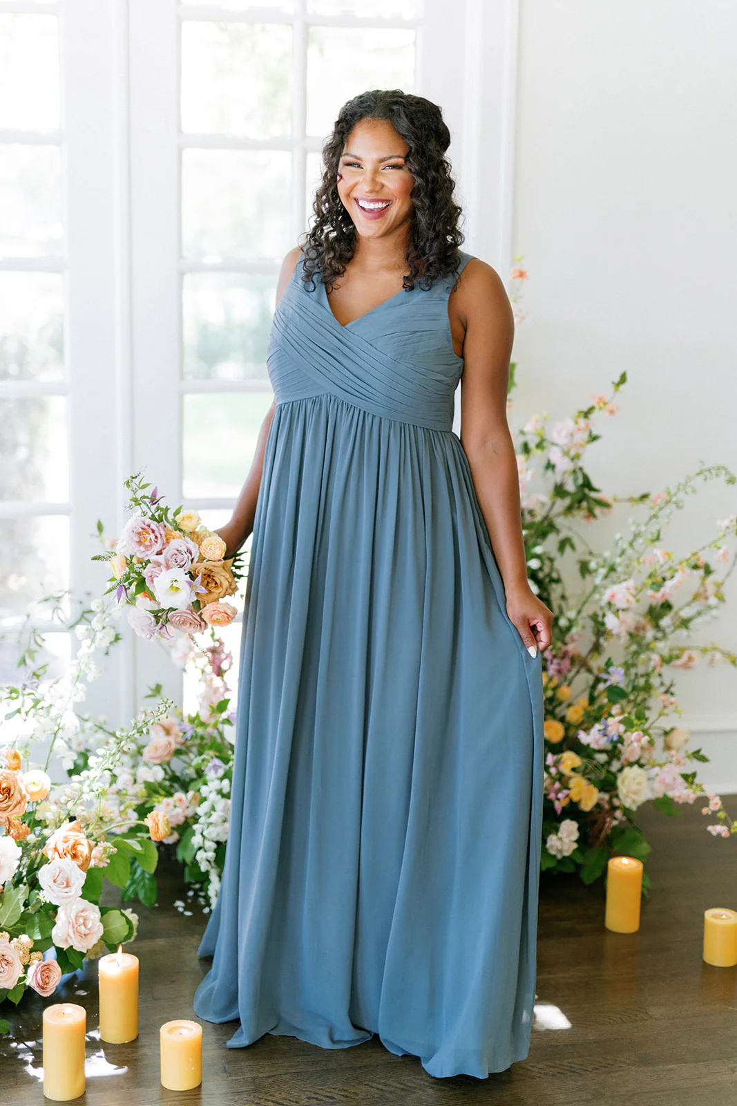 Zoe Chiffon Dress | Made To Order - Image 10