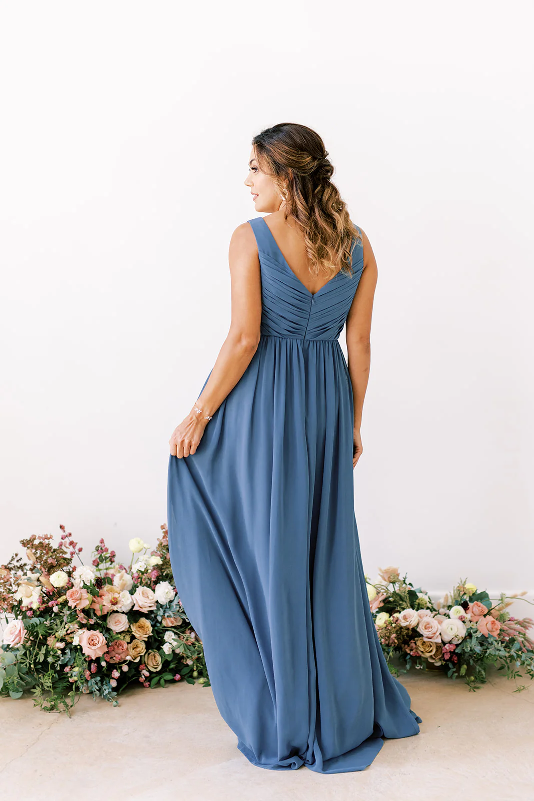 Zoe Chiffon Dress | Made To Order - Image 11