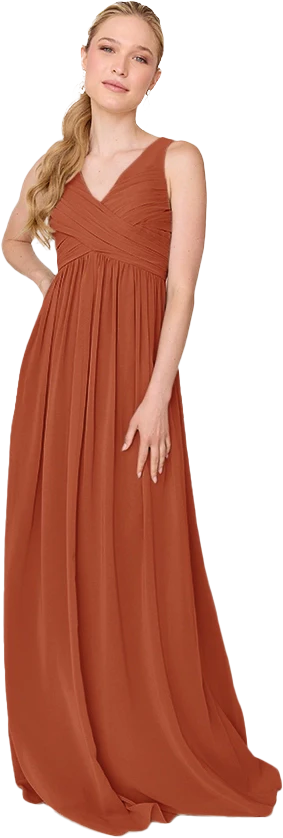 Zoe Chiffon Dress | Made To Order - Image 138