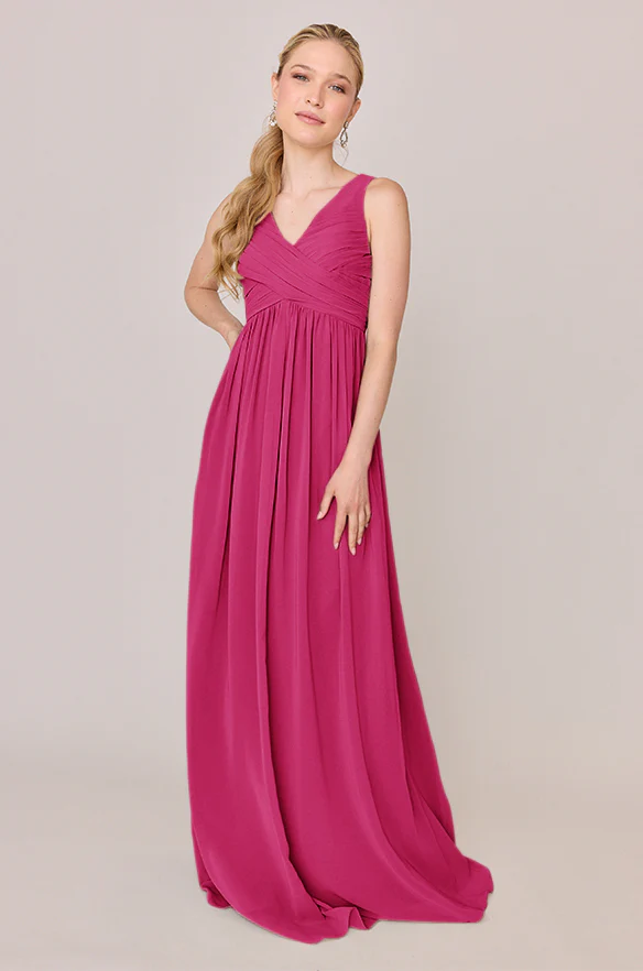 Zoe Chiffon Dress | Made To Order - Image 45